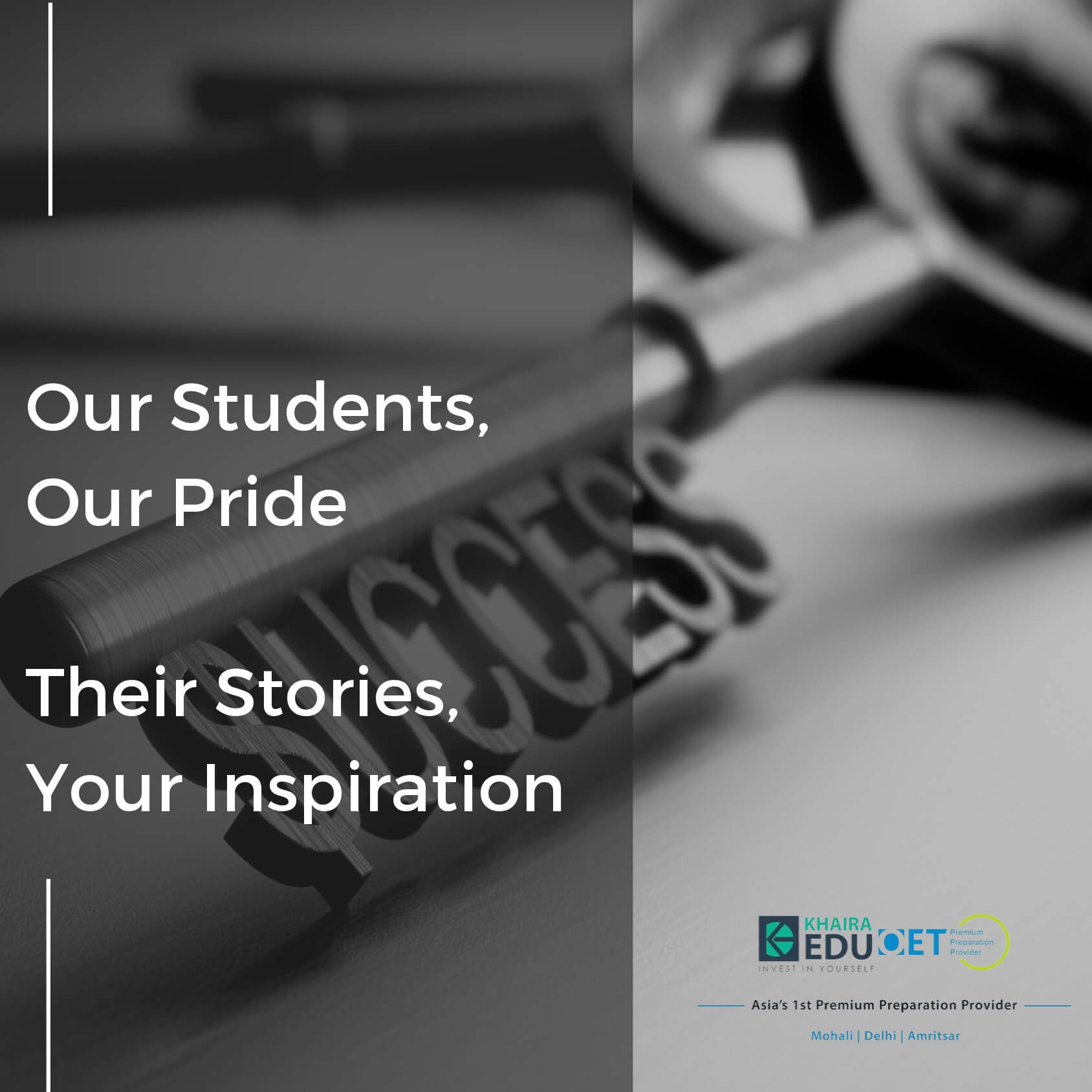 our Success story - khaira education