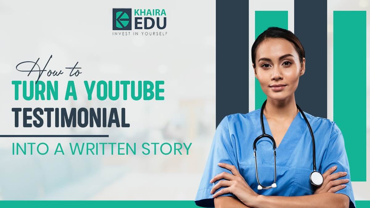 OET YouTube testimonial