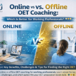 Online vs offline OET coaching comparison