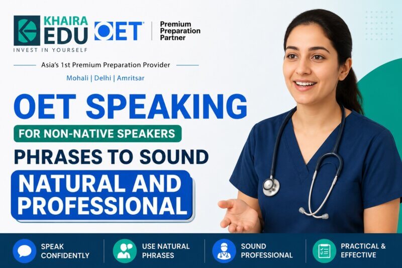 OET Speaking for Non-Native Speakers: Phrases to Sound Natural and Professional