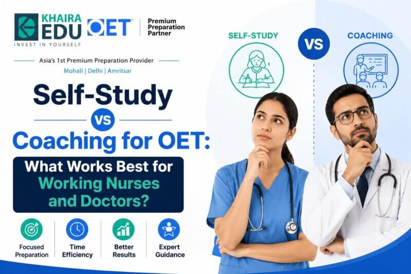 Self-Study vs Coaching for OET: What Works Best for Working Nurses and Doctors?