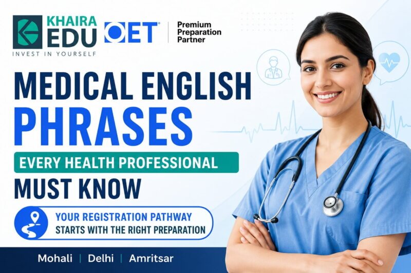 Medical English Phrases
