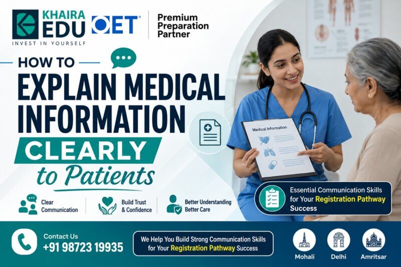 Explain Medical Information Clearly
